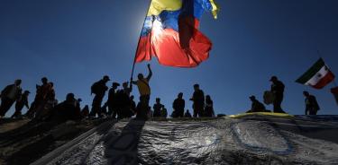 Venezolanos, migración forzada