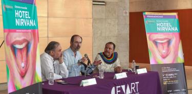 Juan Villoro y miembros del montaje presentaron en conferencia detalles de la obra.