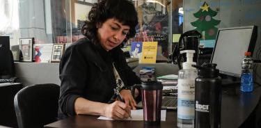 Judith Cabrera, codirectora de la organización Border Line Crisis Center
