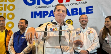 Taboada festeja 18 puntos de ventaja de Giovani Gutiérrez en Coyoacán