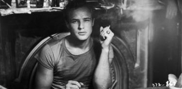 El actor Marlon Brando.