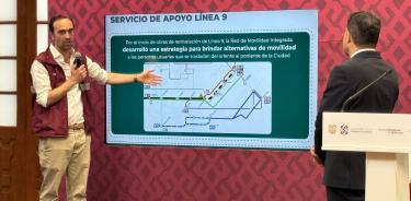 Presentación de avances en trabajos de Línea 9 del Metro