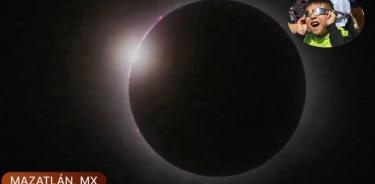 Miles de personas apreciaron el eclipse solar en Mazatlán