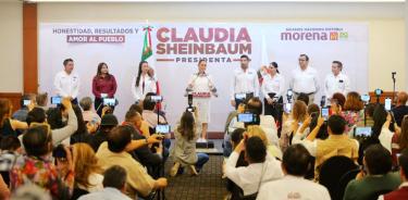 La aspirante presidencial de Morena-PT-PVEM, Claudia Sheinbaum criticó que el pasado neoliberal usaba los programas sociales como mecanismo de control del voto