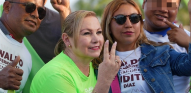Graciela Villarreal, candidata de Morena a la alcaldía de El Carmen, en Nuevo León/