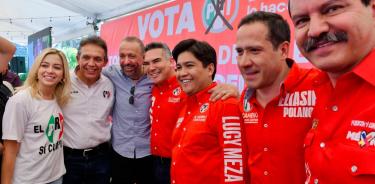 Alito con los nuevos delegados del PRI en Morelos