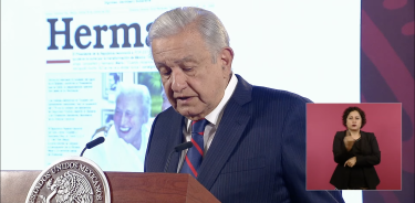 El presidente lamentó la muerte de su Amigo y Hermano, Mario Renato Menéndez, de Yucatán.
