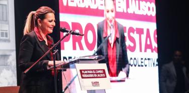 Claudia Delgadillo, candidata de Morena al gobienro de Jalisco