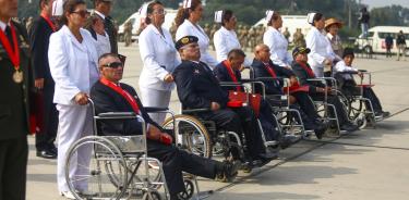 La ceremonia fue realizada en el Cuartel General del Ejército, en el distrito limeño de San Borja/
