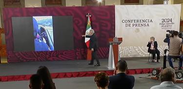 Durante la conferencia matutina, el presidente López Obrador abordó el incidente donde la candidata presidencial Claudia Sheinbaum fue detenida por encapuchados