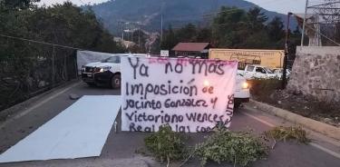Bloqueos en carretera de Tlapa, Guerrero