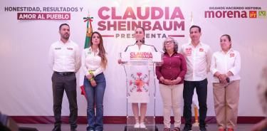 La candidata presidencial de la coalición “Sigamos Haciendo Historia”, Claudia Sheinbaum Pardo, señaló que se debe limitar el esquema de privatización del agua