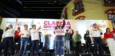 Claudia Sheinbaum, candidata presidencial de Morena.