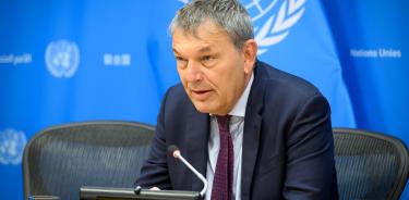 Phillipe Lazzarini, jefe de la agencia de la ONU para los refugiados palestinos (UNRWA)