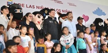 SSC festeja el día del niño a hijos de policías con el festival 