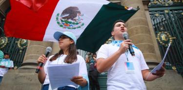 La Maternidad es ventaja y defender el futuro de México, señalaron los jóvenes.