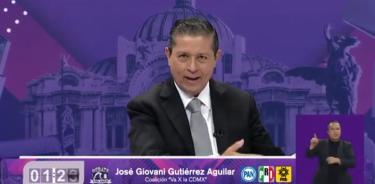 Mercados de primer mundo, calles rehabilitadas, captadoras de agua en Coyoacán: Giovani Gutiérrez en el debate chilango