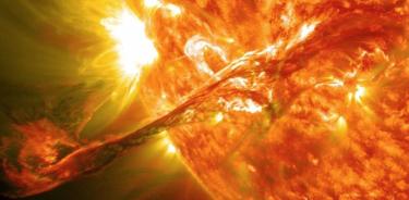 Esta eyección de masa coronal, capturada por el Observatorio de Dinámica Solar de la NASA, hizo erupción en el Sol el 31 de agosto de 2012, viajando a más de 1.300 kilómetros por segundo y enviando radiación a las profundidades del espacio.