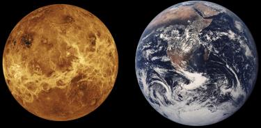 Venus y Tierra