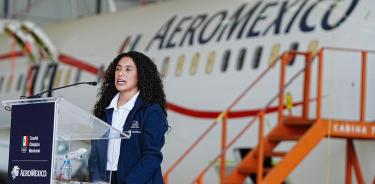 Los deportistas que representarán a nuestro país ahora cuentan con el rssplado de Aeroméxico.
