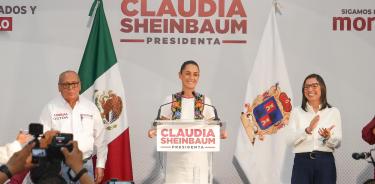 La candidata presidencial Claudia Sheinbaums rechazó el informe de la Comisión Independiente y señaló que el mismo, tiene fines políticos
