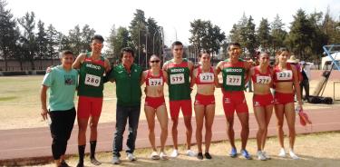 Algunos de los atletas mexicanos que competirán este fin de semana en Brasil