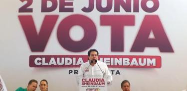 El presidente nacional de Morena, Mario Delgado, hizo un llamaado a los habitantes de Zumpango a no votar por MC, sino por el movimiento de la Transformación