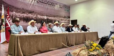 Manolo Jiménez Salinas en la  84ª Asamblea de la Unión Ganadera Regional