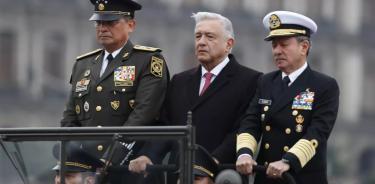 El presidente Andrés Manuel López Obrador destacó el papel de las Fuerzas Armadas en tareas de seguridad durante el Desfile Cívico Militar por el 112 Aniversario de la Revolución Mexicana