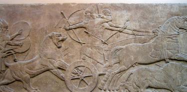 Arte asirio. Imagen referencial.
