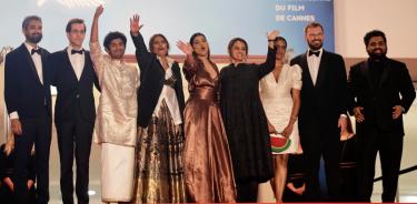 Presentación de ‘All we imagine as light’ en el Festival de Cannes.