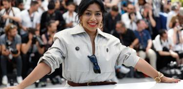 La actriz Adriana Paz en el Festival de Cannes.
