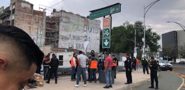 Balean a hombre que se resistió a un asalto afuera del Metro Garibaldi/Lagunilla