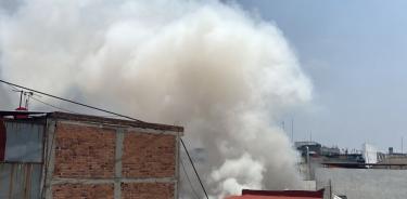 Incendio de bodega.