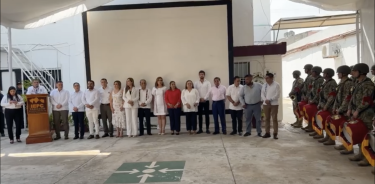 Ceremonia oficial en el IEPCT en el inicio del proceso electoral en Tabasco.