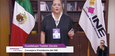 La presidente del INE, Guadalupe Taddei, dijo que todos los votos cuentan y son esenciales.