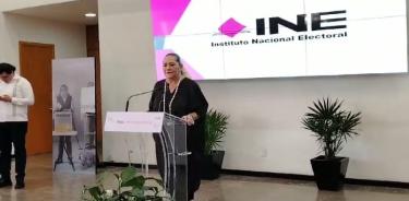 La consejera presidenta del INE, Guadalupe Taddei, aseguró que el proceso electoral alcanzó niveles superiores de organización.