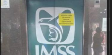 Elevadores del IMSS fuera de funcionamiento