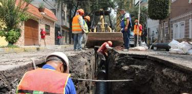 Obras de mejoras en red de agua potable