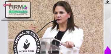 La Comisionada del INAI, Norma Julieta del Río Venegas