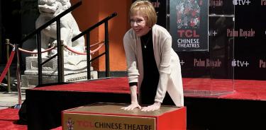 Carol Burnett participa en el Teatro Chino de Los Ángeles. EFE