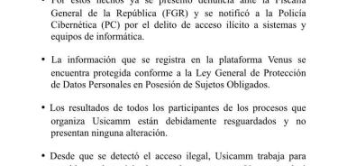 La SEP reconoció que su plataforma de Usicamm fue vulnerada.