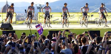 Así fue la presentación de los 22 equipos en Florencia para el Tour de Francia 2024