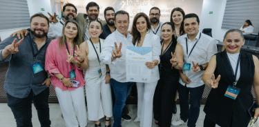 Verónica Delgadillo, confiada en su victoria como presidenta municipal de Guadalajara, invita al Cabildo a trabajar unidos por el bienestar de la ciudad