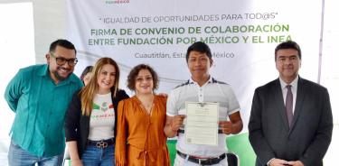 José Otilio Ventura Victorino logró obtener su certificado de secundaria y cambió su vida.