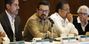 El director general del Instituto Mexicano del Seguro Social (IMSS), Zoé Robledo, encabezó en Monterrey, Nuevo León, la Reunión Nacional de Comités Estatales de Protección Civil del IMSS, ante el paso de Beryl, por diversas entidades del norte