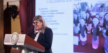 María del Rocío Mejía Flores, directora general de FinaBien, explicó el apoyo a las PyMes.