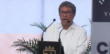 Ricardo Monreal en los foros sobre la reforma al PoderJudicial que se realizan en Chiapas