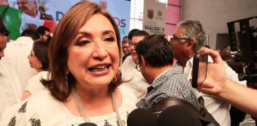 Xochitl Gálvez en el Cuarto Foro de Diálogo sobre la Reforma al Poder Judicial que se realizó en Chiapas.