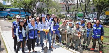 Limón encabeza la jornada de reforestación en Á.O, con la meta de sembrar cuatro mil árboles